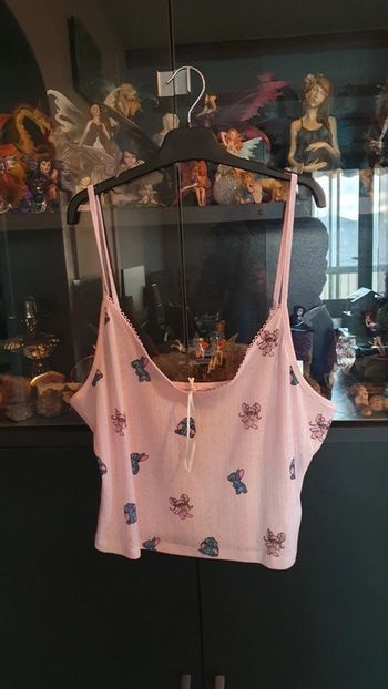 Petit débardeur de nuit Stitch taille L