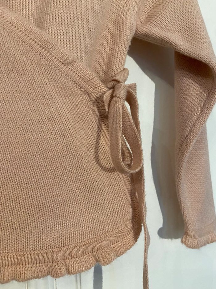 Gilet cache coeur rose nude Sergent Major taille 3 ans - photo numéro 4