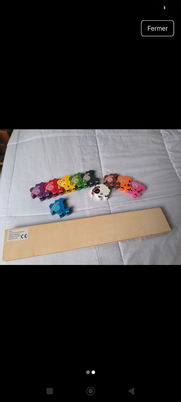 Jeu en bois bébé - photo numéro 2