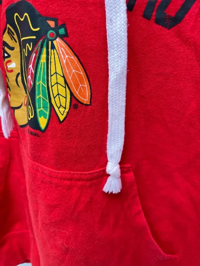 NHL hoodie Chicago Blackhawks Mens M - photo numéro 7