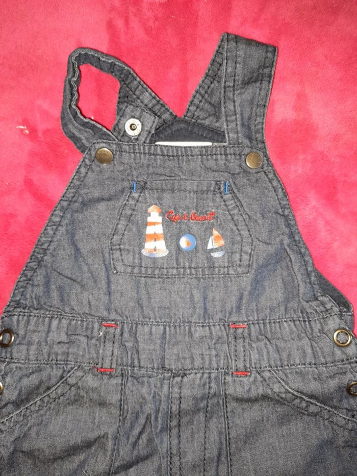 Orchestra salopette cap à l ouest taille 6 mois - photo numéro 2