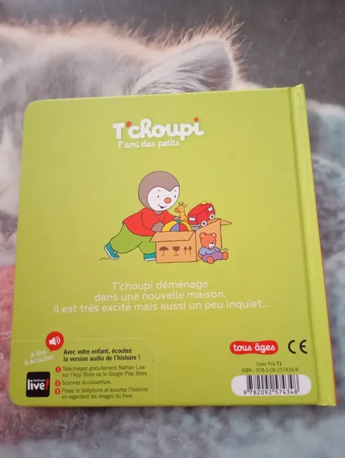 Livre T'choupi neuf - photo numéro 2