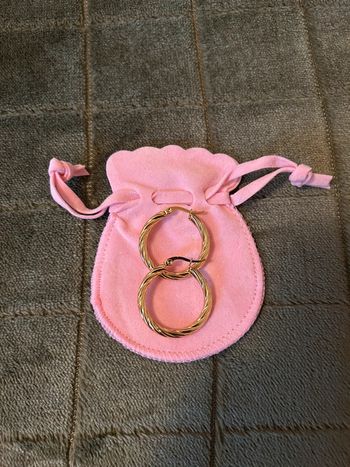 Créoles de 3cm en acier inoxydable