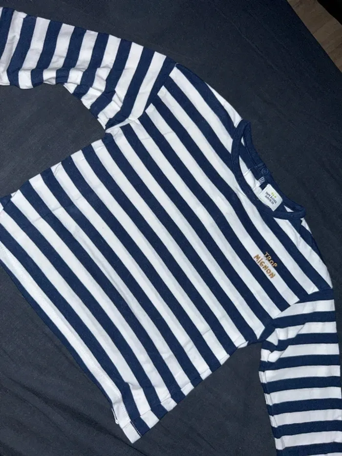 Tee shirt manche longue tape à l’œil - photo numéro 3