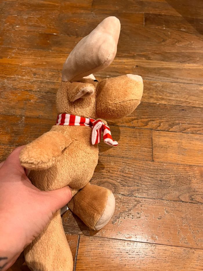Peluche renne Noël kinder - photo numéro 2