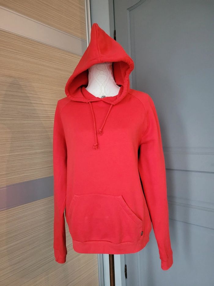 Sweat-shirt rouge à capuche taille M unisex LAHSCK