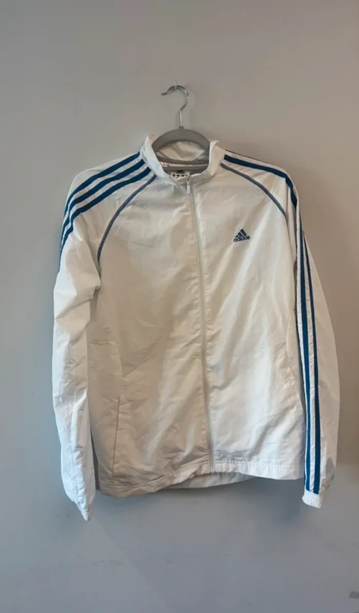 Cortavientos Adidas blanca - photo numéro 3