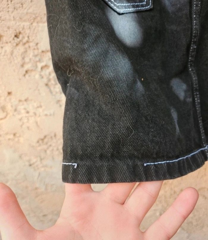 Jupe en jean noir - photo numéro 3