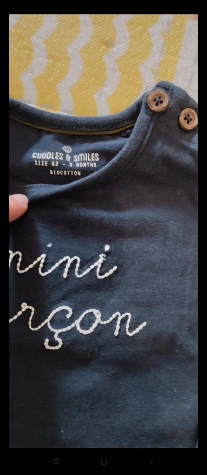 Tee shirt bébé garçon 3 mois - photo numéro 2