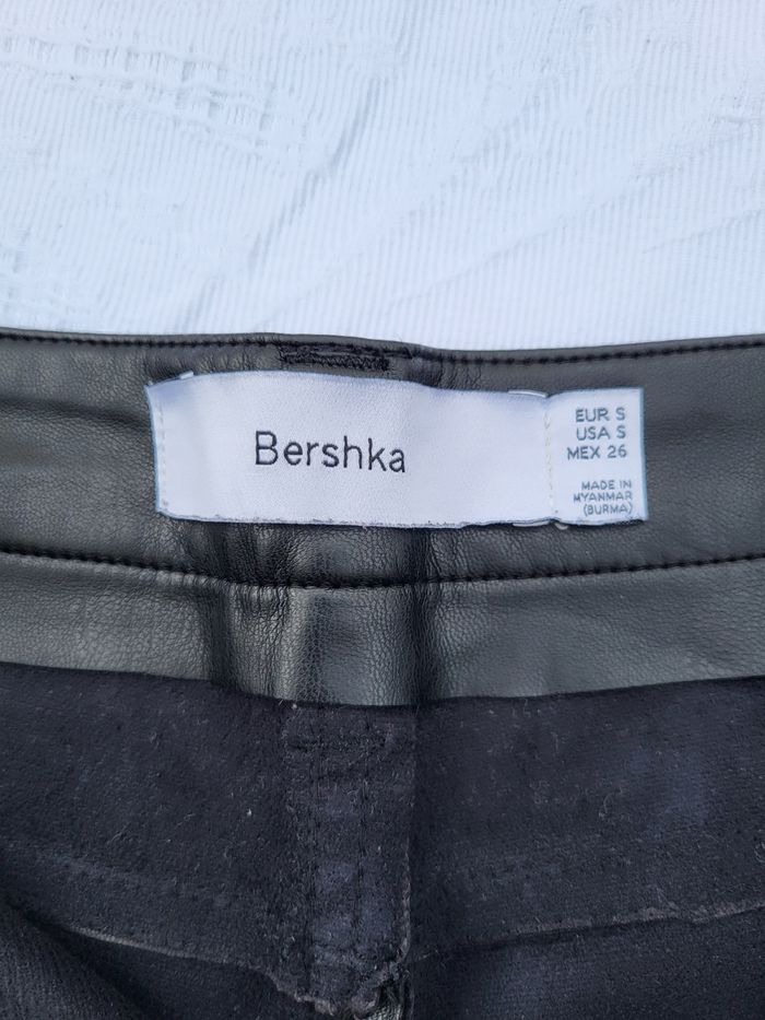 Pantalon en simili cuir berhska - photo numéro 3