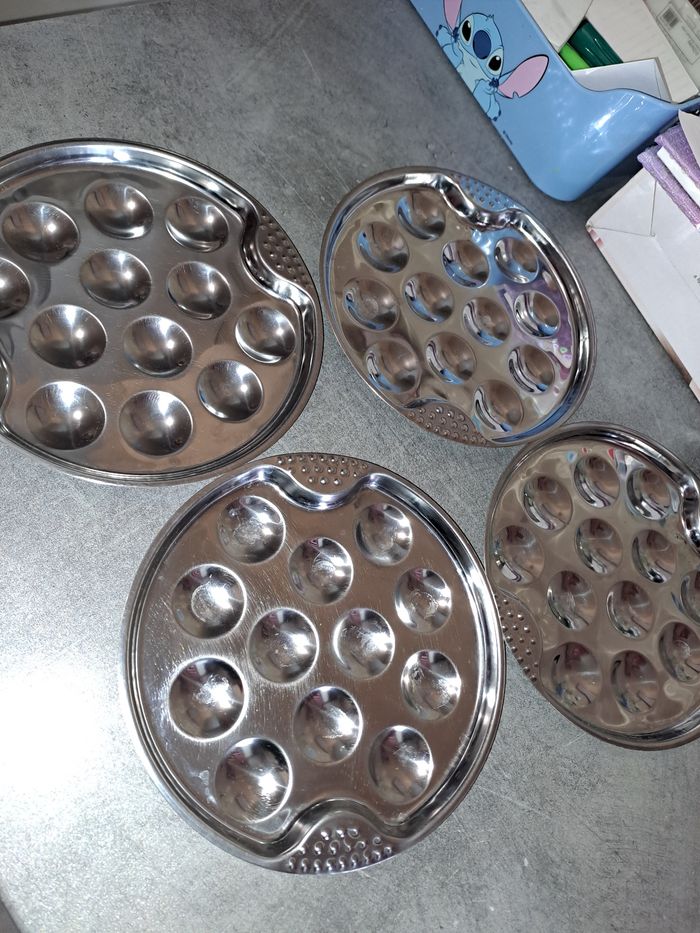 Lot 4 assiette a escargot