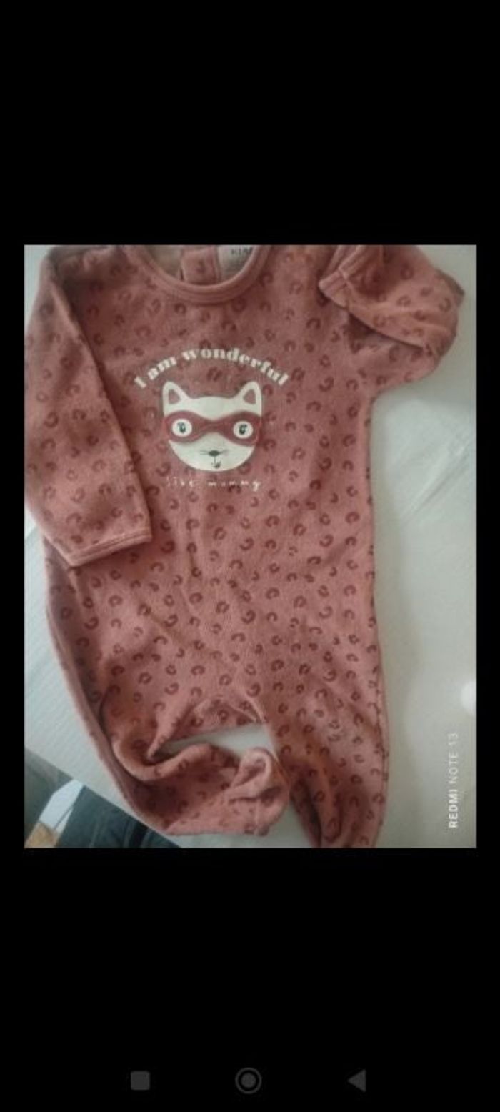 #kytie12moisgarcon. Grenouillère taille 12 mois