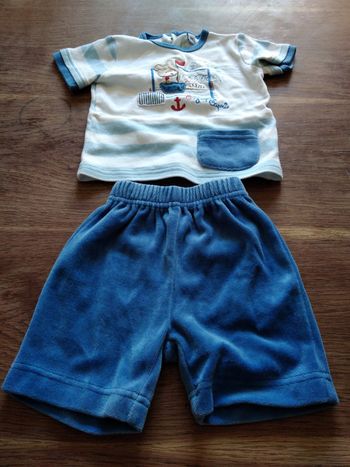 Ensemble bébé garçon 3 mois