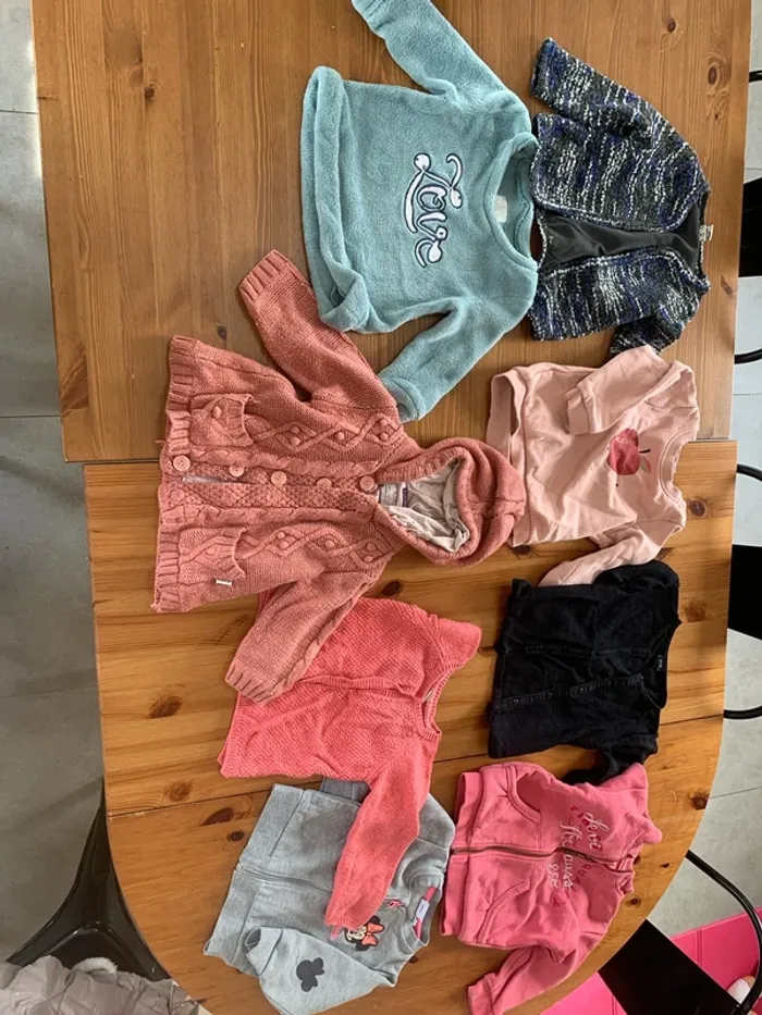 Lot de vêtement automne hiver 24 mois