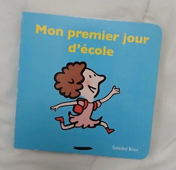 Petit livre enfant 1er jour d'école