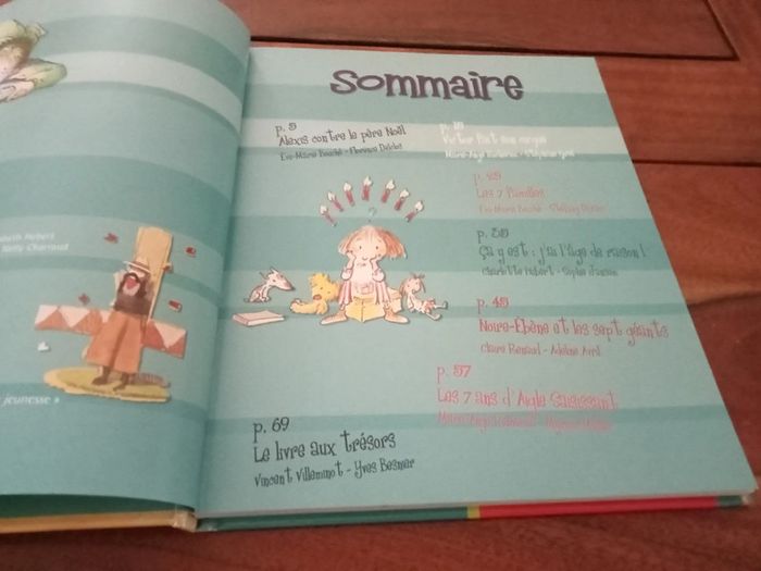 Livre intitulé 7 histoires pour mes 7 ans - photo numéro 2