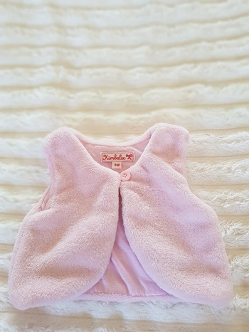 Gilet boléro fille 3 mois