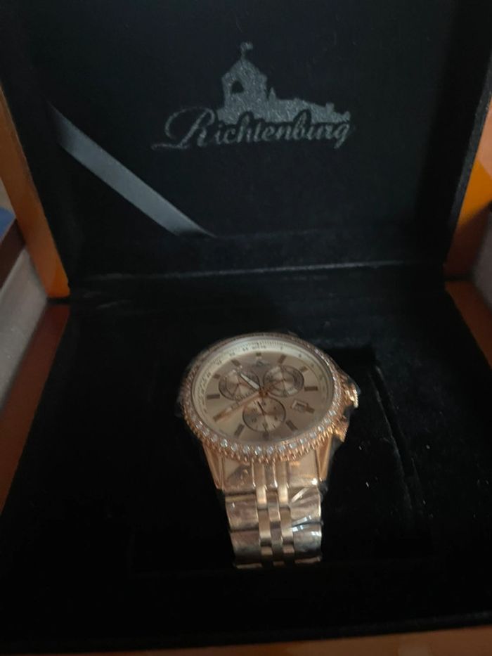 Richtenburg Cassiopeia rosé or IP R11000 montre - photo numéro 7