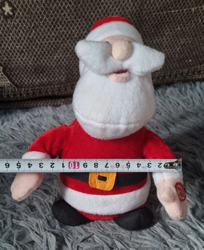Peluche père Noël chante en anglais - photo numéro 9