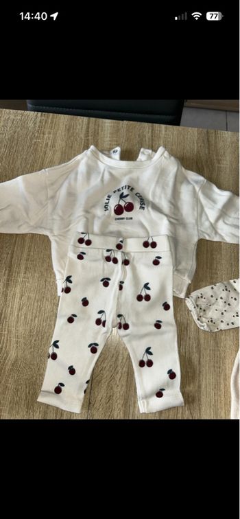 Ensemble bébé 3 mois