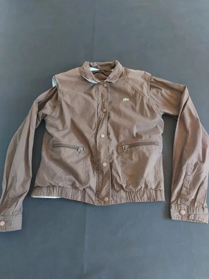 Veste Lacoste les manches s enlevent