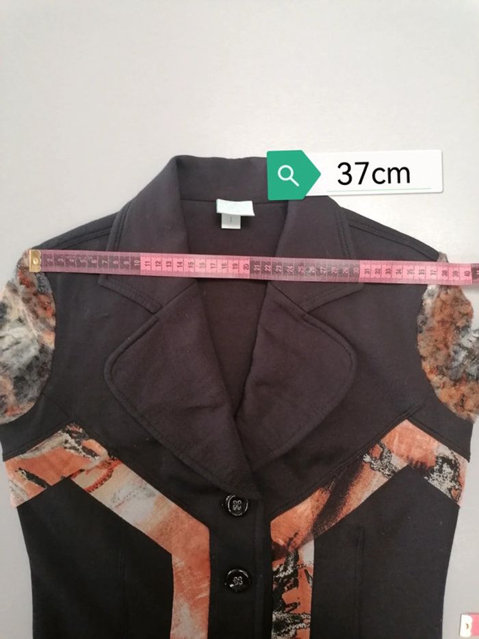 Veste noir Le gatte Jeans taille 1 - photo numéro 12