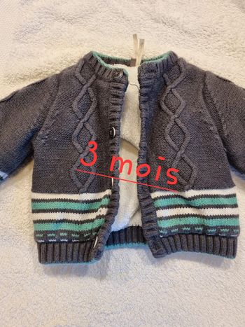 Gilet orchestra taille 3 mois tout doux et chaud