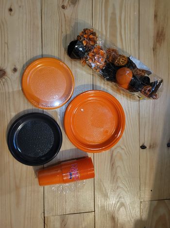 Décoration table halloween