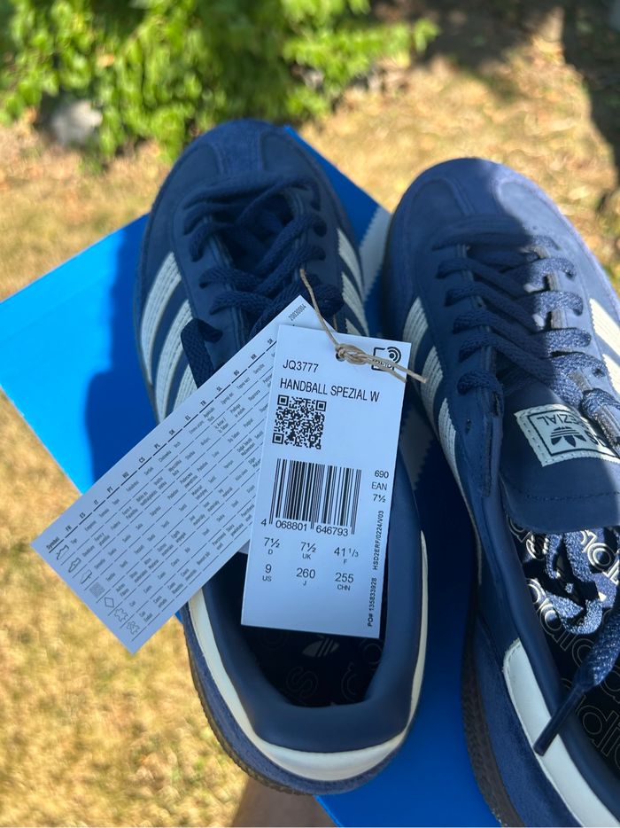 Chaussures Adidas Handball Spezial W, bleue et neuve - photo numéro 9