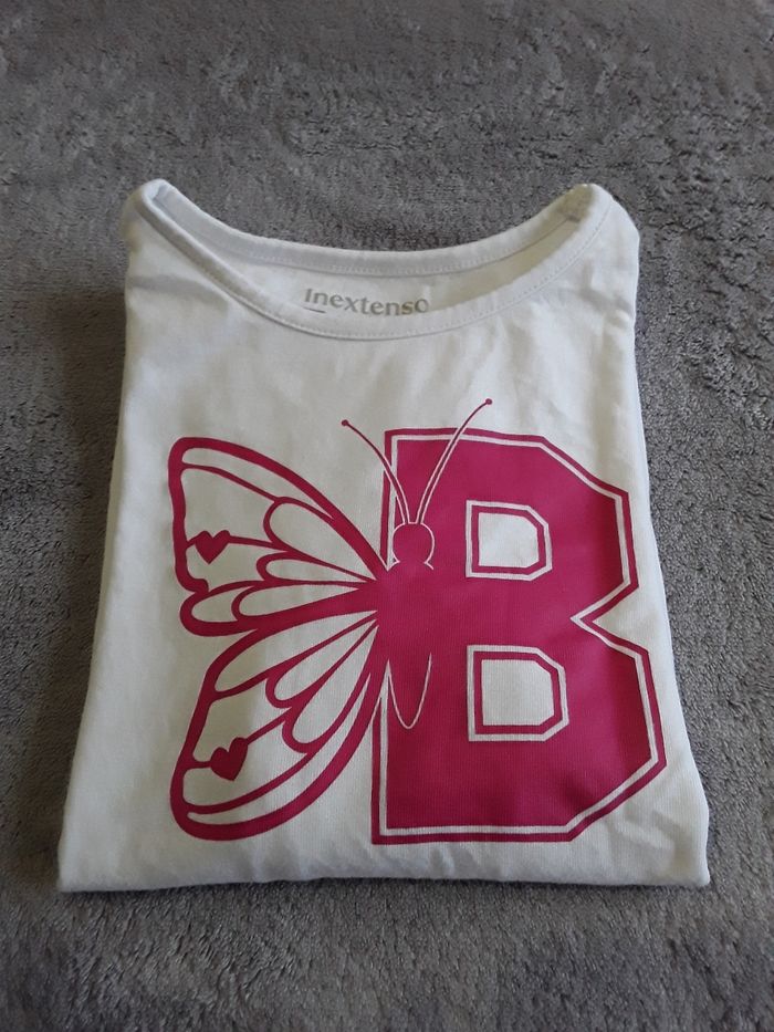 Tee shirt manches longues fille 4 ans