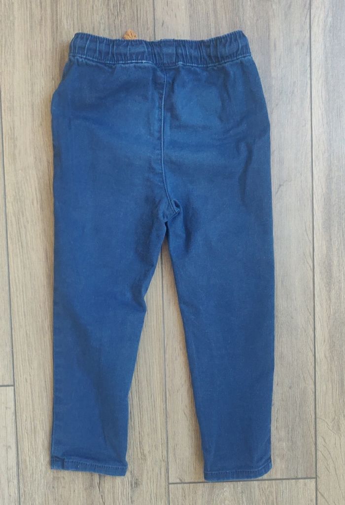 Pantalon bleu en toile - photo numéro 2