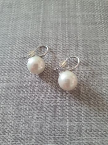 Boucles d'oreilles perle