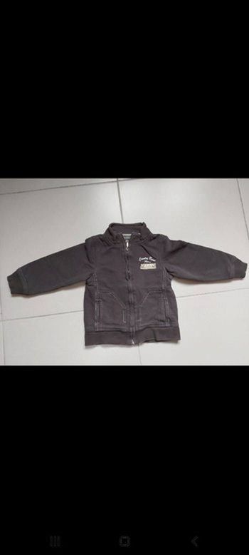 Gilet zippé 4 ans