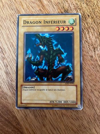 Carte Yu-Gi-Oh! Dragon inférieur LDD-F091