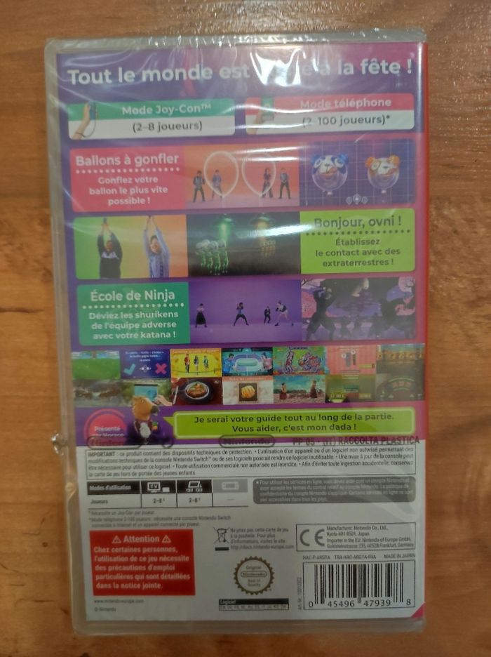 Jeu vidéo Nintendo switch everybody neuf sous blister - photo numéro 2