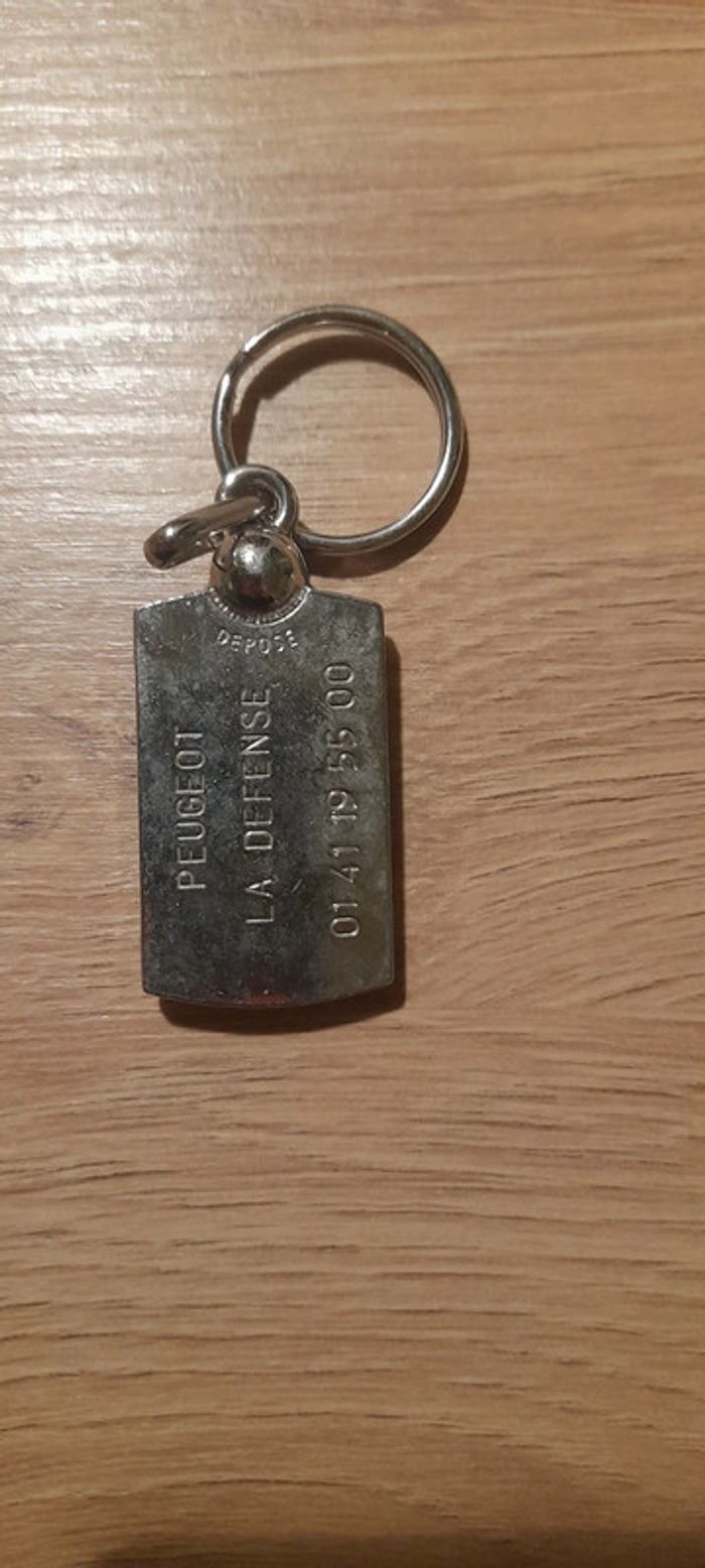 Porte clés Peugeot - photo numéro 3