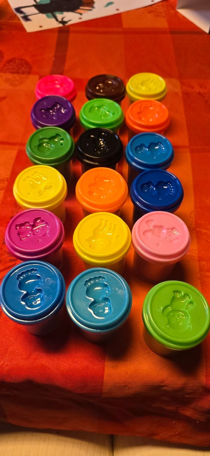 Lot pâte à modeler