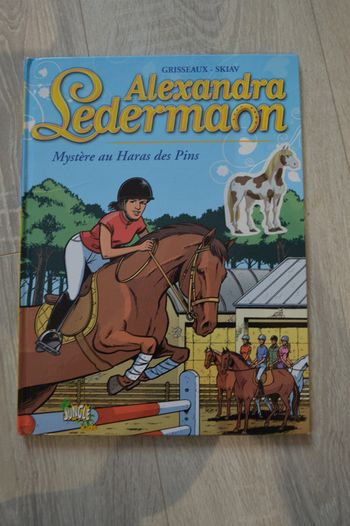 Bande dessinée Alexandra Ledermann tome 2 Mystère au haras des pins