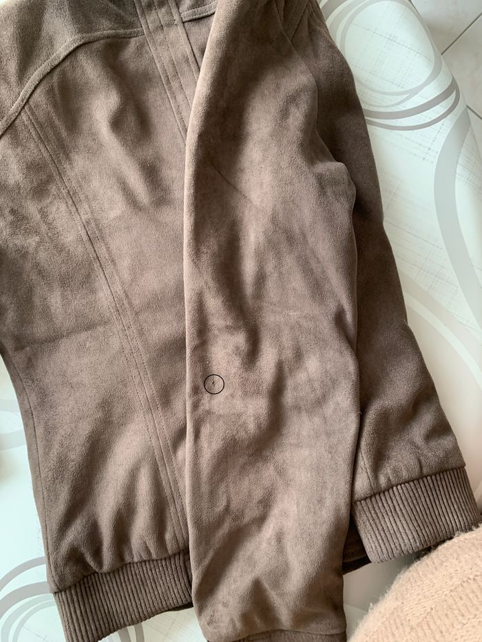Blouson beige - 42 - Camaïeu - photo numéro 3