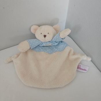 Doudou ourson pommette