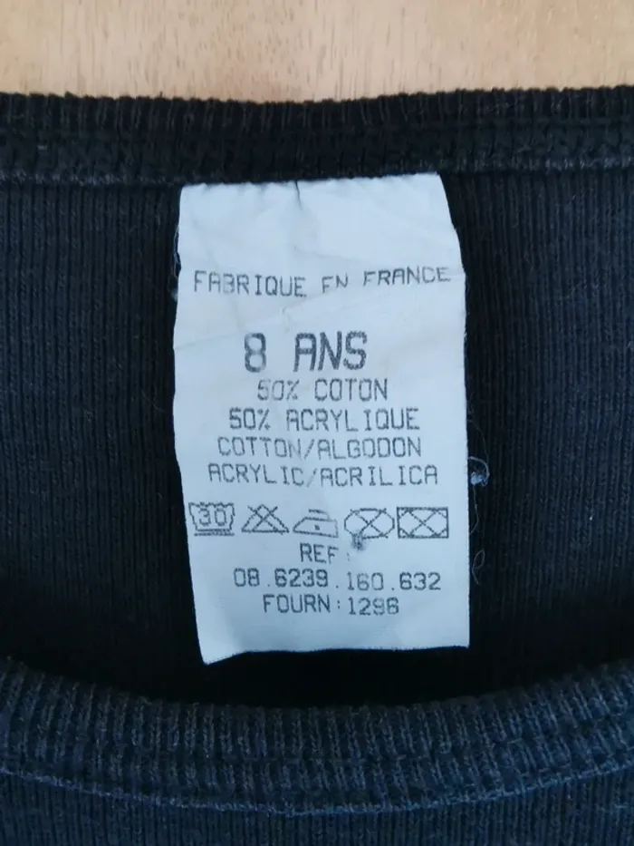 Haut noir enfant - photo numéro 3