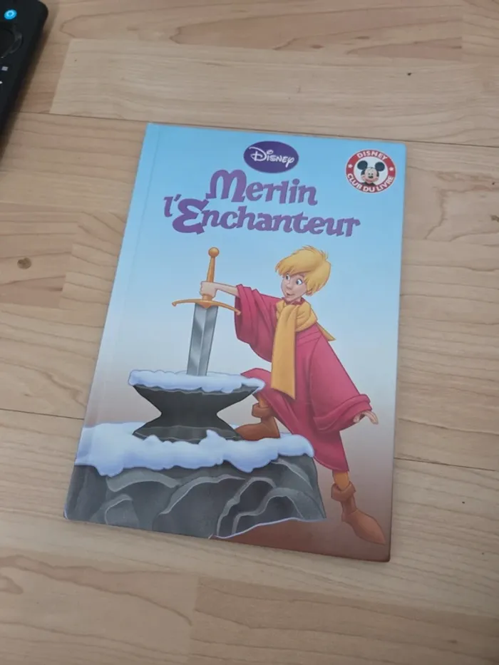 Livre disney merlin l'enchanteur