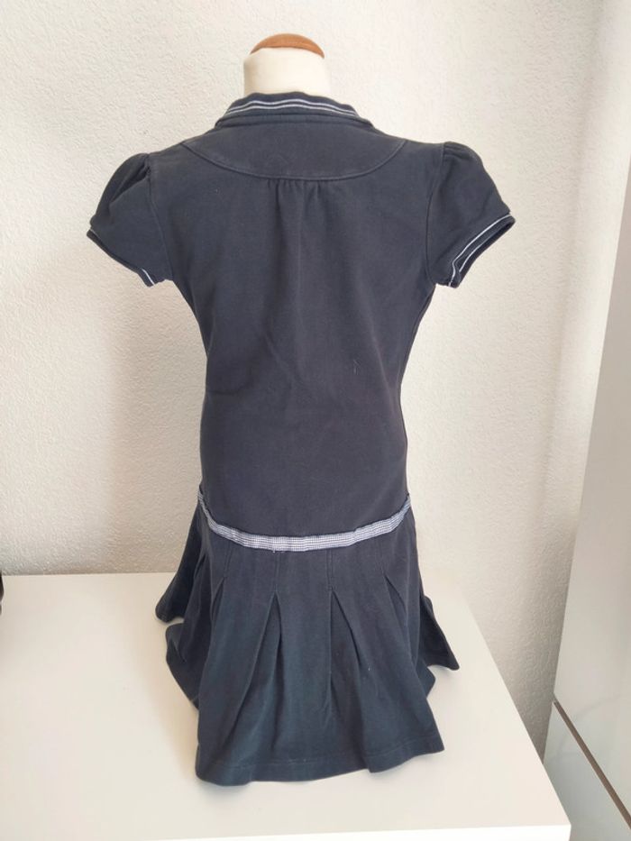 Robe polo - marine - 7 ans - photo numéro 2