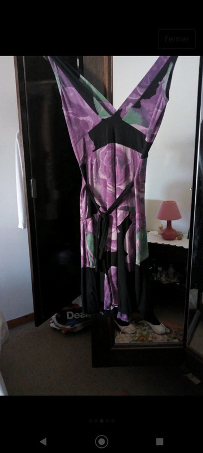 Robe décolletée et sexy Desigual - photo numéro 5
