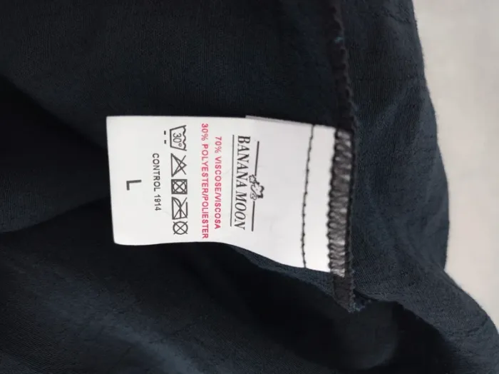 Robe bleue marine ajourée et transparente de plage T.L Banana Moon - photo numéro 6