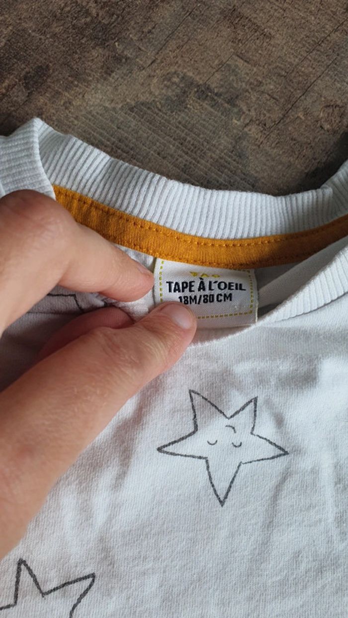Tshirt tao 18 mois en très bon état - photo numéro 3