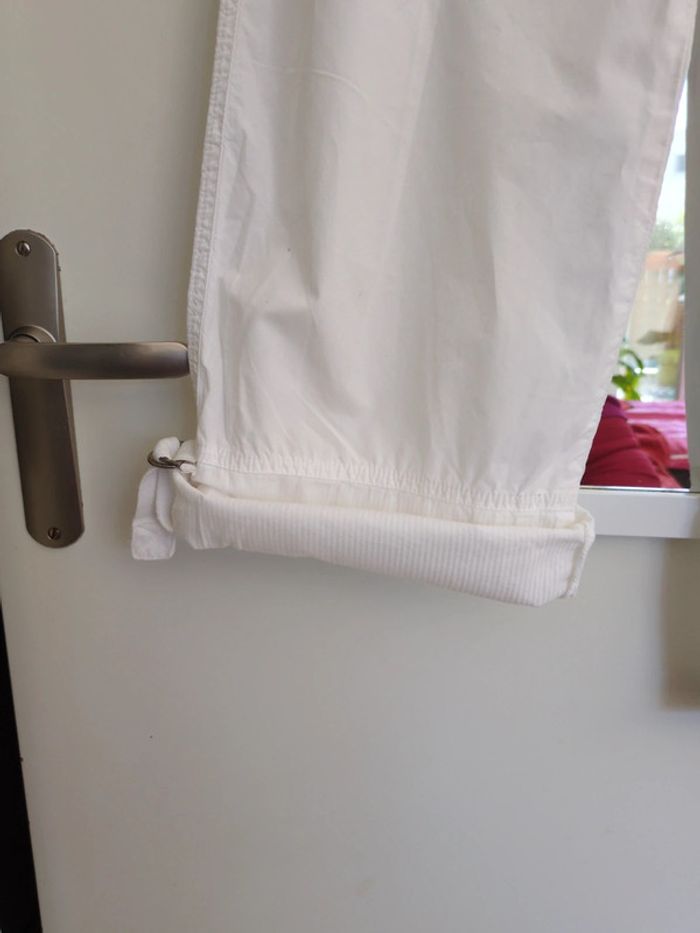 Pantalon blanc coton Cop copine 36 - photo numéro 3