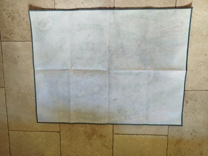 Tapis jeu circuit voiture 120 x 90 cm feutrine - photo numéro 2