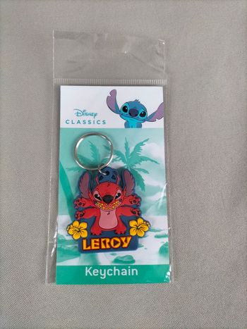 💙 Porte-clé Leroy de Stitch - Disney - Neuf et emballé 💙