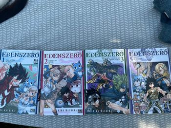 Manga Edens Zero Tome 1, 2,3 et 5